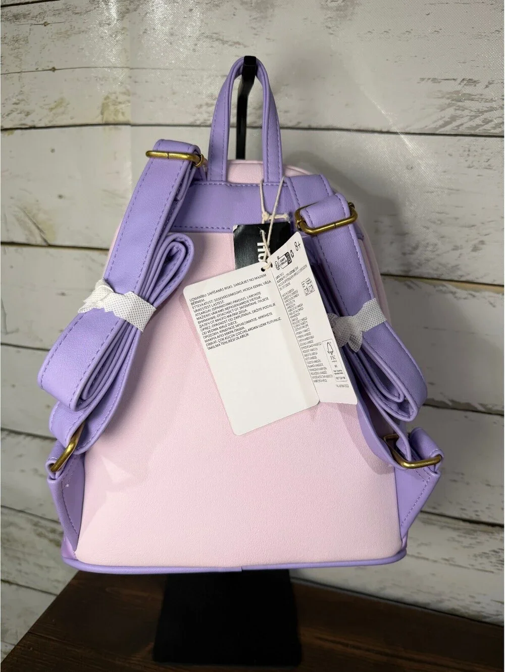 Loungefly Disney Tangled Art Doodles Mini Backpack NWT